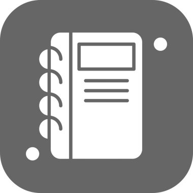 kitap simgesi vektör illüstrasyonu