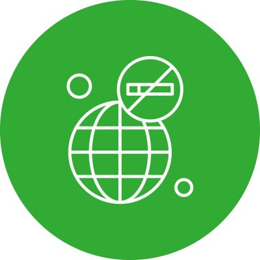 vektör Dünya simgesi illüstrasyonu