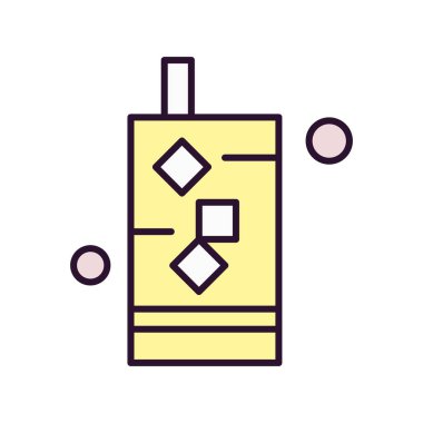 vektör içeceği resimleme