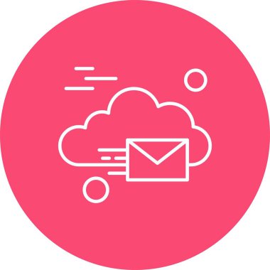 vektör posta simgesi illüstrasyonu