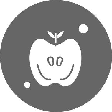 Apple vektör simgesi illüstrasyonu