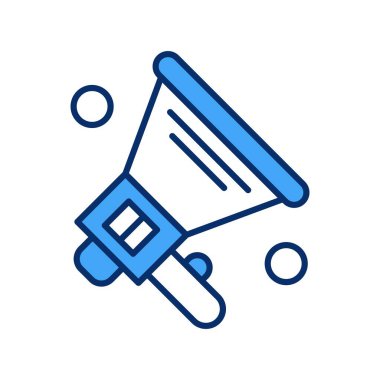 vektör sözcüsü Simgesi illüstrasyonu