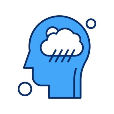  vektör Bulut simgesi illüstrasyonu