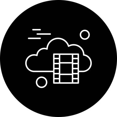 vektör Film simgesi illüstrasyonu