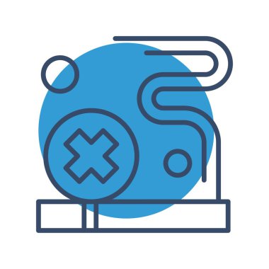  vektör Sigara Simgesi illüstrasyonu