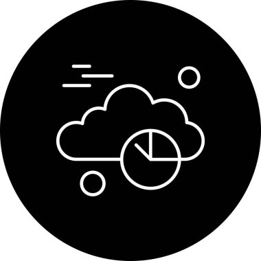  vektör pasta çizelgesi simgesi