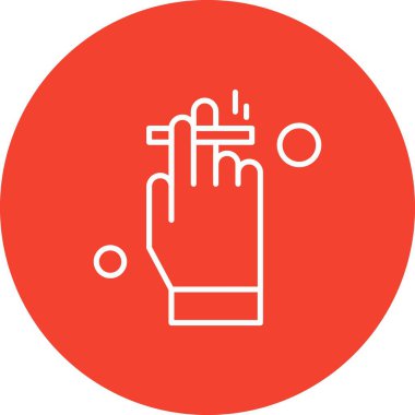  vektör Sigara Simgesi illüstrasyonu