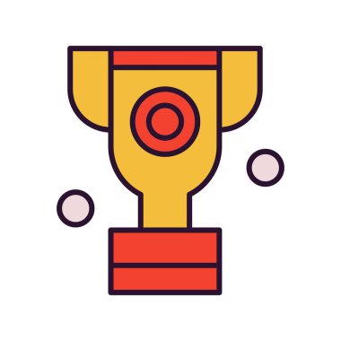 vektör ödülü Simgesi illüstrasyonu