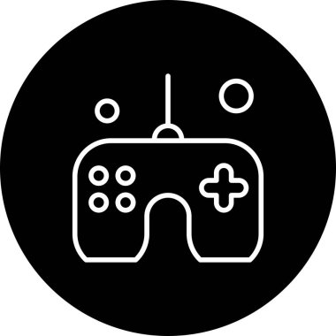  Vektör joystick Simgesi illüstrasyonu