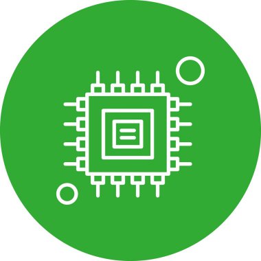 vektör Chip Simgesi illüstrasyonu