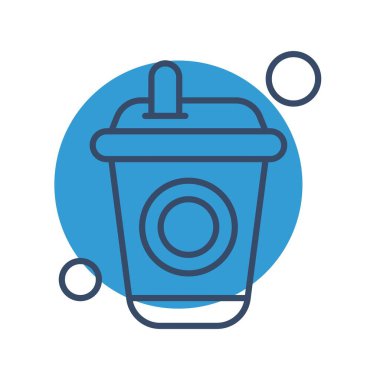 vektör içeceği resimleme