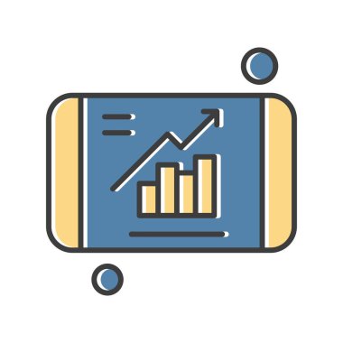  Vektör Mobil simge illüstrasyonu