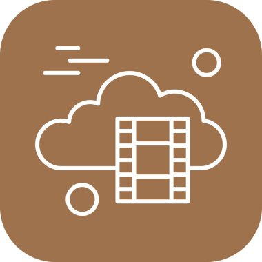 vektör Film simgesi illüstrasyonu