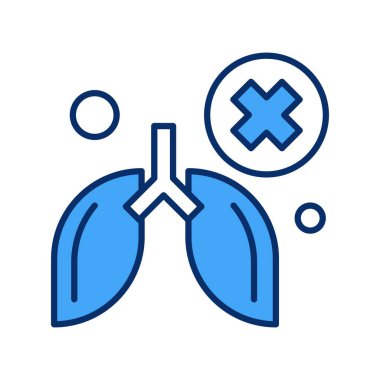 vektör Kanser Simgesi illüstrasyonu