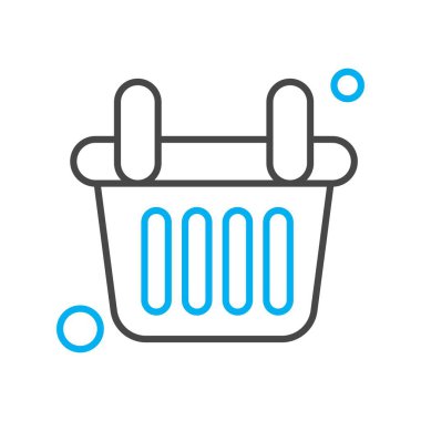 Sepet Simgesi vektör illüstrasyonu