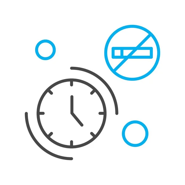 Illustration Icône Horloge Vectorielle — Image vectorielle