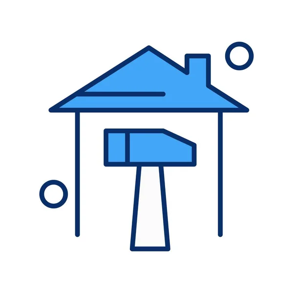 Vector Home Icon Illustration — Stock Vector
