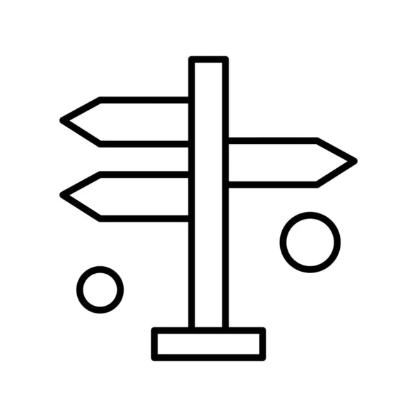 Векторний Напрямок Ілюстрація Піктограми — стоковий вектор