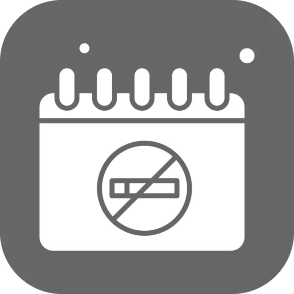 Vektor Kalender Icon Illustration — Stockvektor