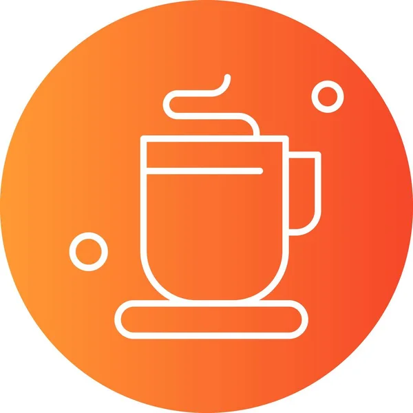 Vector Tea Icon Illustration — Stock Vector