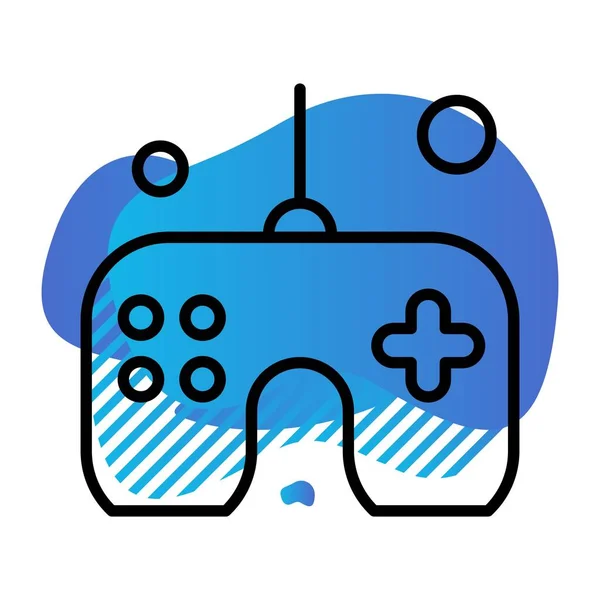 Vecteur Joystick Icône Illustration — Image vectorielle