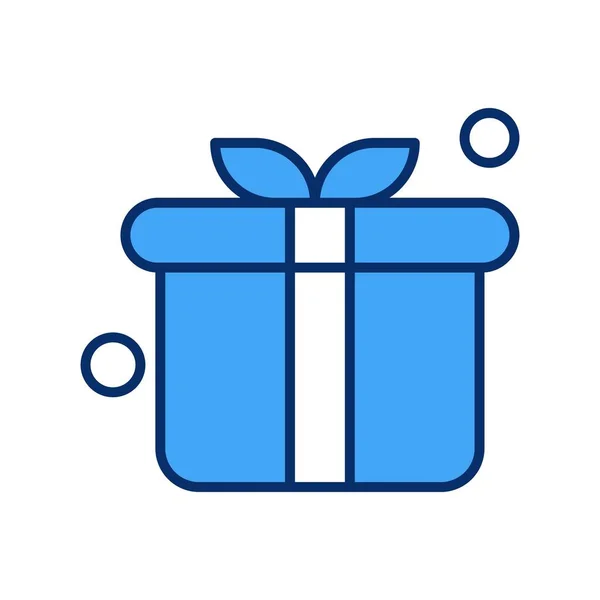 Gift Icon Vector Illustration — Stock Vector