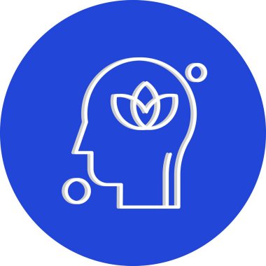 Vektör Çiçeği Simgesi illüstrasyonu