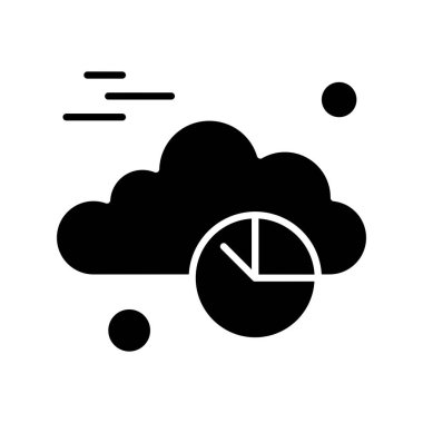  vektör pasta çizelgesi simgesi