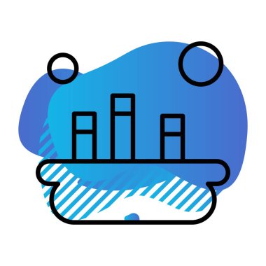  vektör sigara Simgesi illüstrasyonu