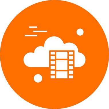 vektör Film simgesi illüstrasyonu