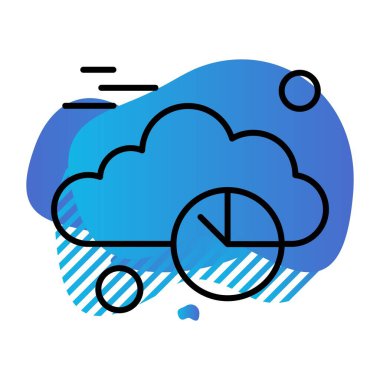  vektör pasta çizelgesi simgesi