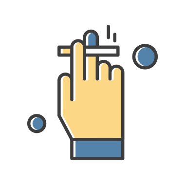  vektör Sigara Simgesi illüstrasyonu