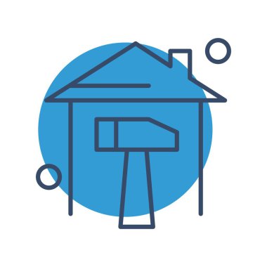  Vektör Ev simgesi illüstrasyonu