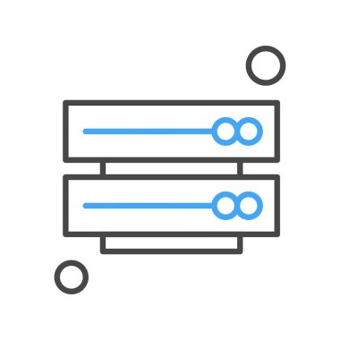 vektör sunucu illüstrasyonu