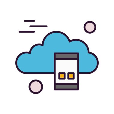  Vektör Mobil simge illüstrasyonu