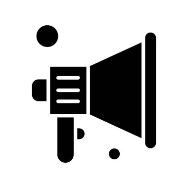 vektör sözcüsü Simgesi illüstrasyonu