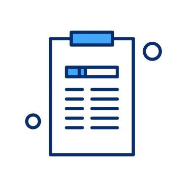 Vektör belgesi Simge illüstrasyonu