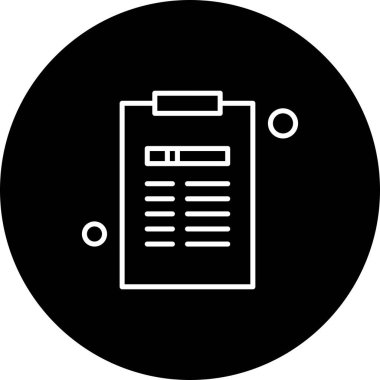 Vektör belgesi Simge illüstrasyonu