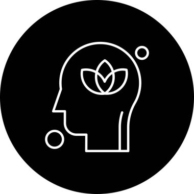 Vektör Çiçeği Simgesi illüstrasyonu