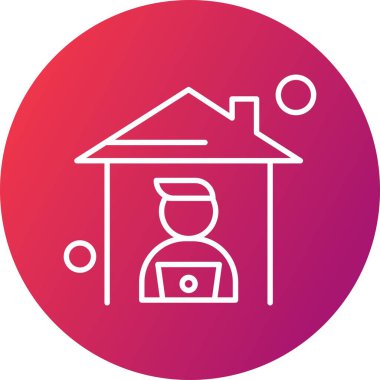  Vektör Ev simgesi illüstrasyonu