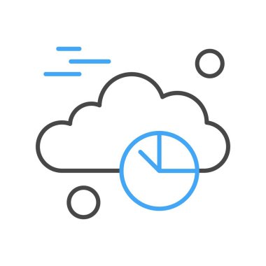  vektör pasta çizelgesi simgesi