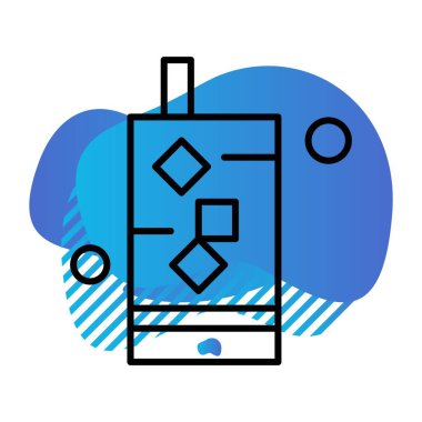 vektör içeceği resimleme