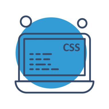 vektör dizüstü simgesi illüstrasyonu