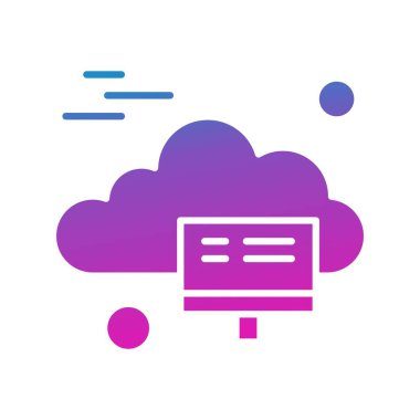 vektör lcd simgesi illüstrasyonu