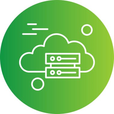 vektör sunucu illüstrasyonu