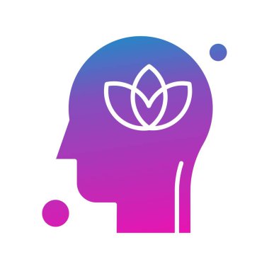 Vektör Çiçeği Simgesi illüstrasyonu