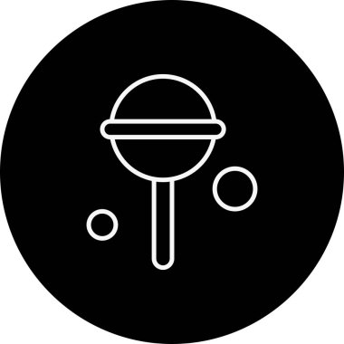 Şekerleme ikonu illüstrasyonu