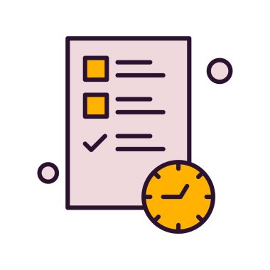 Vektör belgesi Simge illüstrasyonu