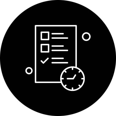 Vektör belgesi Simge illüstrasyonu