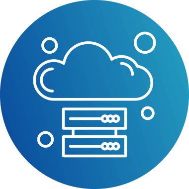 vektör sunucu illüstrasyonu